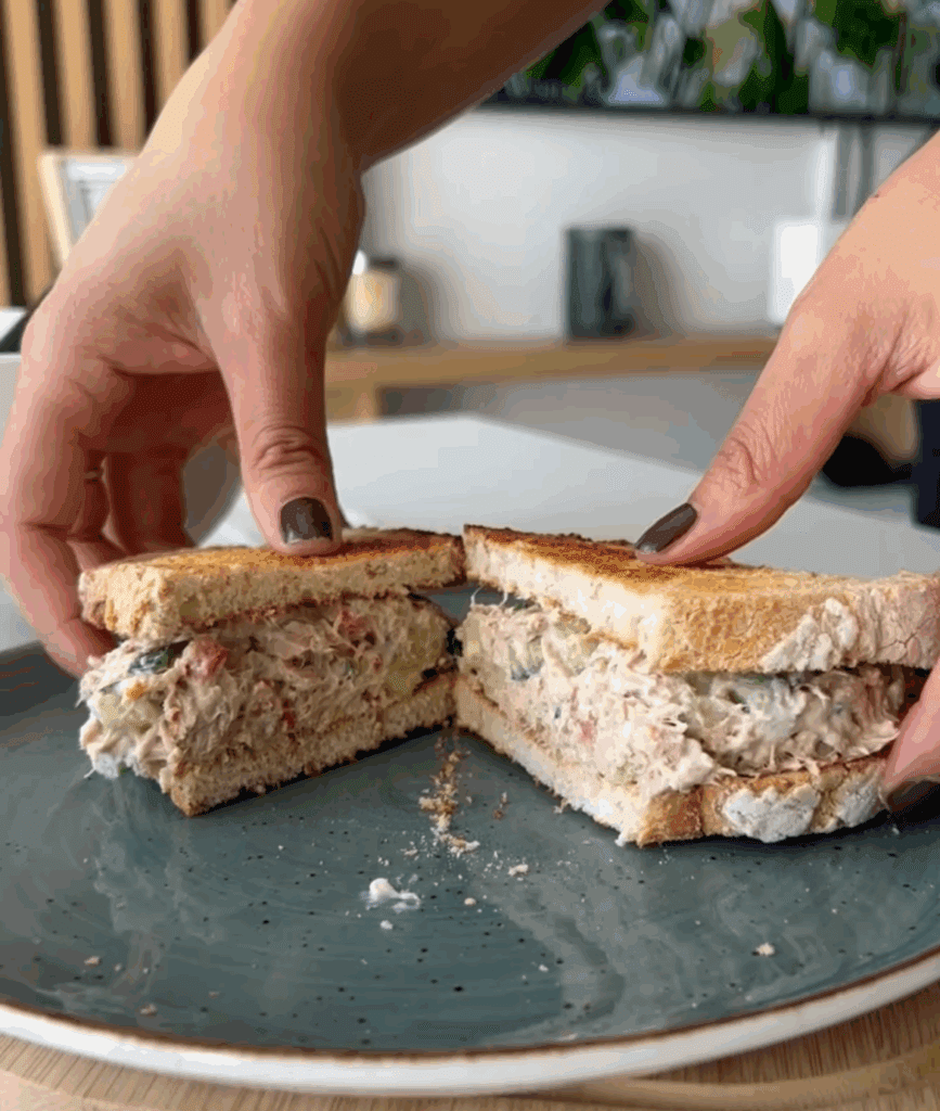 High Protein Tuna Sandwich | Nutrition by Kirby