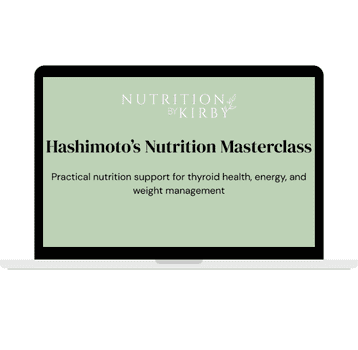 Masterclasses | Nutrition by Kirby